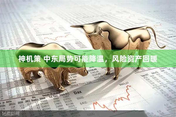 神机策 中东局势可能降温，风险资产回暖