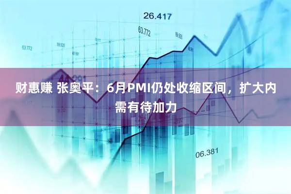 财惠赚 张奥平：6月PMI仍处收缩区间，扩大内需有待加力