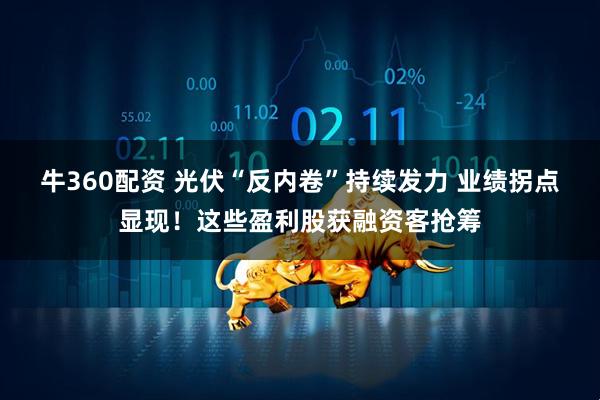 牛360配资 光伏“反内卷”持续发力 业绩拐点显现！这些盈利股获融资客抢筹