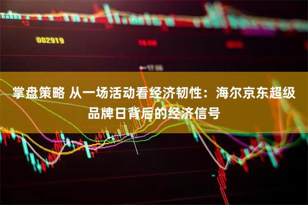 掌盘策略 从一场活动看经济韧性：海尔京东超级品牌日背后的经济信号